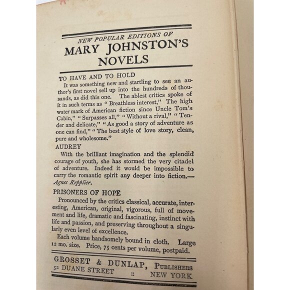 The Celebrity By Winston Churchill Hardcover 1931 Grosset & Dunlap Gift Inscript - Picture 6 of 7